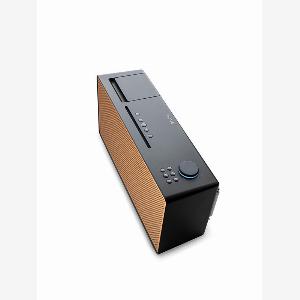 Evoke Home  Wood Edition AllinOneMusiksystem in Kaffeeschwarz mit Kirschholzgrill