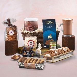 Enjoy 20% Discount on Hot Chocolate Gift Basket Hay Hampers
