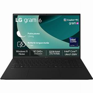 LG gram 16 Intel Core Ultra 7 32Go2ToNoir 16Z90TLGAU8BF 8806096496619