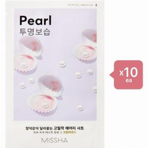 39 Rabatt auf das MISSHA Airy Fit Set mit PerlmuttMaske 10 Stück