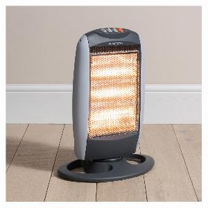 Get 43 Discount on the Grey Daewoo HEA1416GE 1200W Halogen Heater