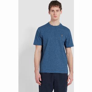 Danny Regular Fit Organic Cotton TShirt In Cold Metal Marl