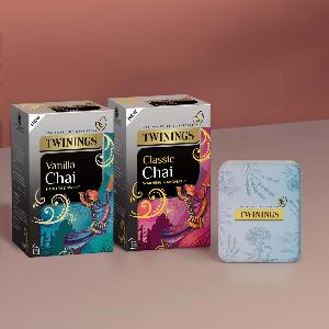 Enjoy 37% Discount on Twinings Chai Lovers Gift Pack with Pocket Tin