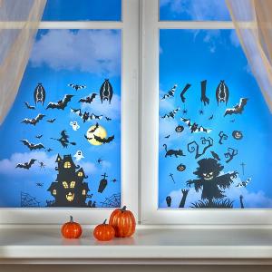 Fensterbilder Halloween 3erSet selbstklebend Eldo