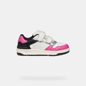 30 Rabatt auf GEOX Washiba Junior Schuhe in WeißFuchsia