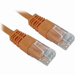 Scan CAT6 2M Snagless Moulded Gigabit Ethernet Cable RJ45 Orange