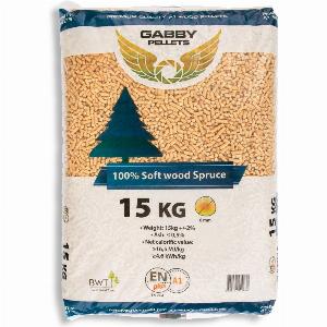 Pellet Gabby in abete 15 KG ora a 569  con sconto del 5