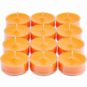 Orange Sherbet Universal Tealight Candles