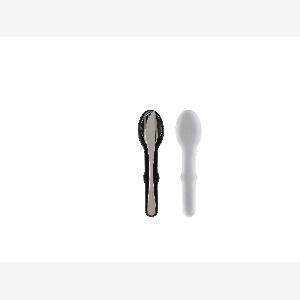 CRIVIT Set de couverts de camping 4 pièces  gris