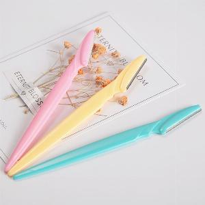 Nouveau Rasoirs dépilation du visage et des sourcils tondeuse Shaper rasoir cosmétiques rose