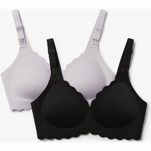 Jelly Strip  Nahtloser floraler Pushup StillBH YN46  Farbe SchwarzBraun  Größe S  Quantité Doppelt
