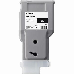 Canon PFI207BK  Noir  Cartouche dencre