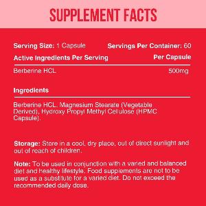 Enjoy 16 Discount on Warrior Berberine  60 Capsules