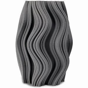 Anthra Ceramic Vase  Dark Grey