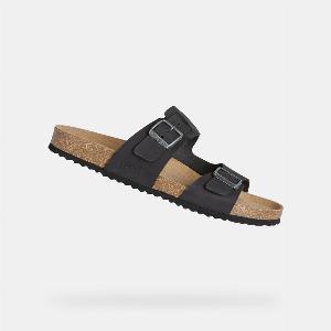 Sandalettes GEOX Ghita Homme Noir  6392  20  au lieu de 7990 