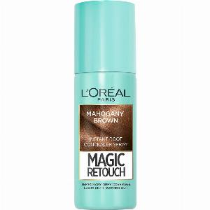 LOréal Paris Magic Retouch Temporary Instant Root Concealer Spray 75ml Various Colours  Mahogany Brown