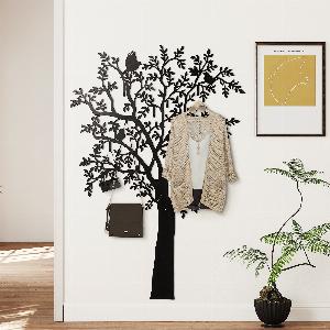 27 Rabatt auf HOMCOM BaumGarderobe mit Vögeln und 8 Haken