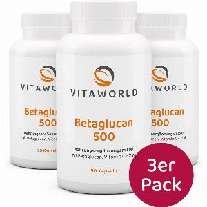 Betaglucan 500er Pack 270 Kps jetzt für 4890  9  Rabatt