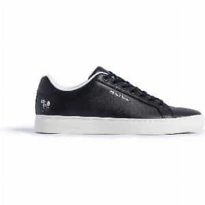 Paul Smith Leather Rex Trainers Black