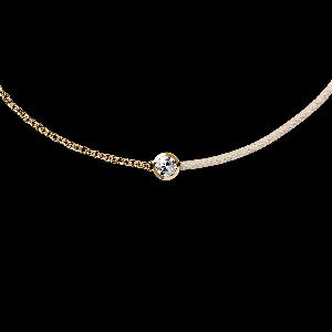 Diamond bracelet Beige  Beige  M