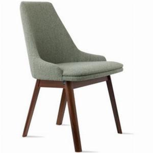 Skovby Dining Chair 816 walnut lacquer grade iiileather
