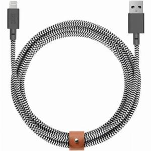 Native Union 3m Belt Cable Lightning Zebra