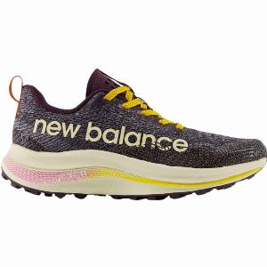 Chaussures New Balance FuelCell SuperComp Trail v1 Gris Jaune Taille 375  EUR