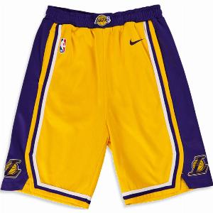 Nike NBA Kids Shorts  Yellow  Size XL  Poly Mesh  Foot Locker