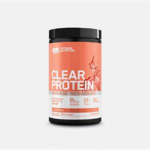 ON Clear Protein 100 Plant Protein Isolate  Optimum Nutrition  Pfirsich  280 gramm 10 shakes