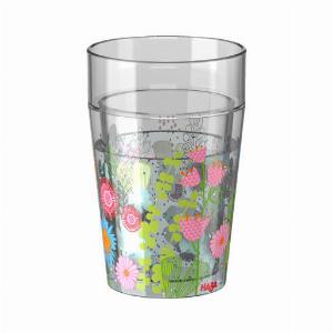 25 Rabatt auf bezaubernde Glitzerbecher mit Blumenmotiven