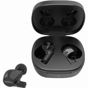 Belkin Soundform Rise True Wireless Earbuds Brand New  Black