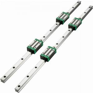 VEVOR Linearführung HSR 20 Serie Linearschienen 1700 mm Länge Linearwelle CNC Linearführung mit 4 HSR 20 UU Lagerblöcken Linear Führungsschiene für CNCMaschine Drehmaschinen Linearführungsschiene