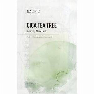 Nacific Cica Tea Tree Relaxing Beauty Mask Pack 1 Tuchmaske 30 g 105 oz
