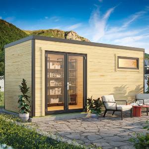 Veltor  Compact Wooden Garden House with Timeless Scandinavian Design  Veltor 3