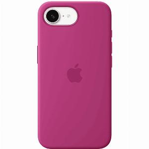 APPLE Custodia in silicone per iPhone 16e  Fucsia