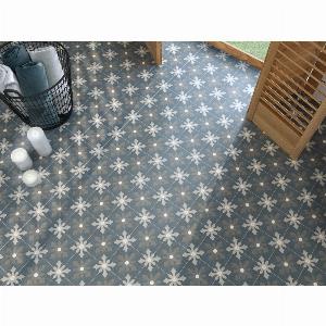 Carrelage Effet Carreaux de Ciment 15x15 Antidérapant R10 Fiorella
