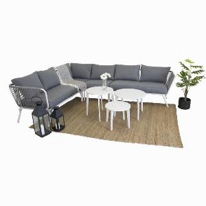 Dakota Fields Mahika 5 Seater Corner Sofa Set Stylish Durable Outdoor Seating