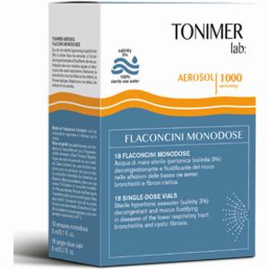 Tonimer lab aerosol 18 flaconcini 3 ml monodose