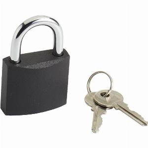 Lucchetto con chiave in ferro ansa H 20 x L 20 x Ø 6 mm