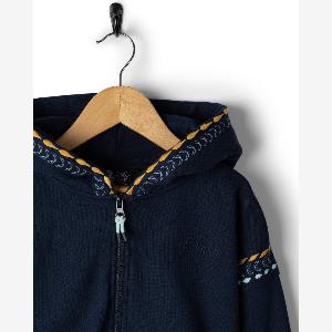 Saltrock Kids Zip Hoodie Blue Size 23 Years