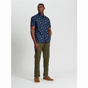 Enjoy 20 Off Fluid Spot Print Shirt in XL Size