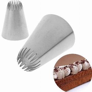 195 Cake Head Metal Icing Piping Nozzles Stainless Steel Cake Cream Decor Tip 1 Pc
