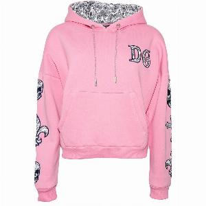 Patch Hoodie Davina in Pink früher 119  jetzt für 9520  erhältlich  20  Rabatt