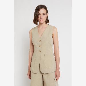 Gilet sabbia con tasche ora a 105  sconto del 50
