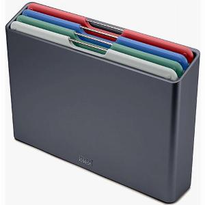 Joseph Joseph Ensemble de 4 Planches à Découper Folio Gris Côtier