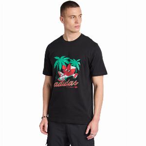 Tshirts graphiques Adidas homme noir XL  Foot Locker 18  au lieu de 2499