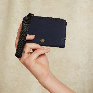 Navy Nylon Mila Wallet Navy Nylon Mila Wallet