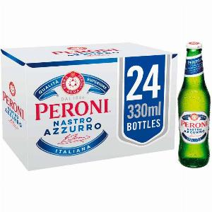 DrinkSupermarketcom Peroni Nastro Azzurro Premium Lager 24x 330ml