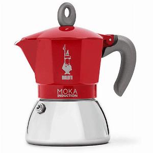 Moka da induzione bialetti moka induction red 4 tz
