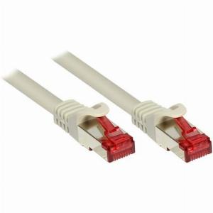 Gute Verbindungen Patch Netzwerkkabel RJ45 CAT6 SFTP PIMF 10m grau jetzt nur 790 